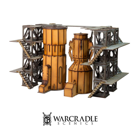 Warcradle Scenics - Promethean - Refinery (Inglés)