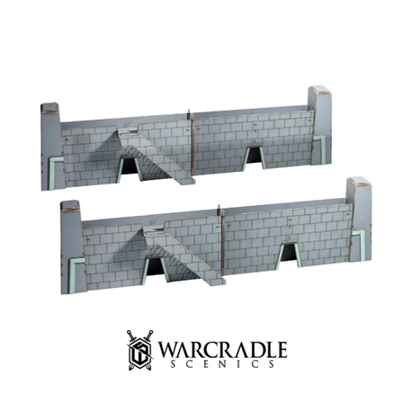 Warcradle Scenics: Immortal Tombs Walls (Inglés)