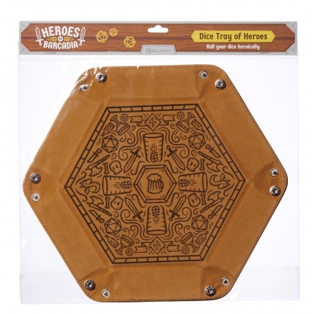 Heroes of Barcadia Dice Tray of Heroes by Rollacrit