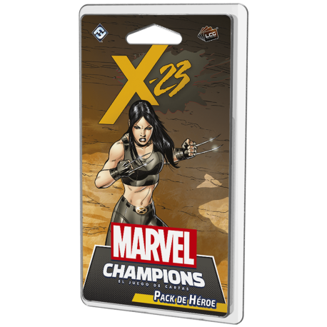 Pack de Héroe Marvel Champions: X-23 de Fantasy Flight Games