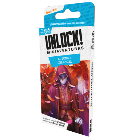 Juego cooperativo Unlock! Miniaventuras El vuelo del ángel de Space Cowboys
