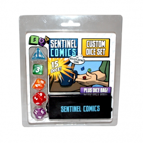 Sentinel Comics: The Roleplaying Game Dice Set