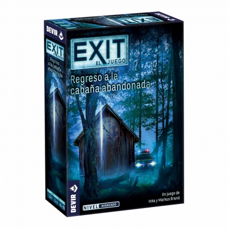 Juego de escape room Exit Regreso a la Cabaña Abandonada de Devir