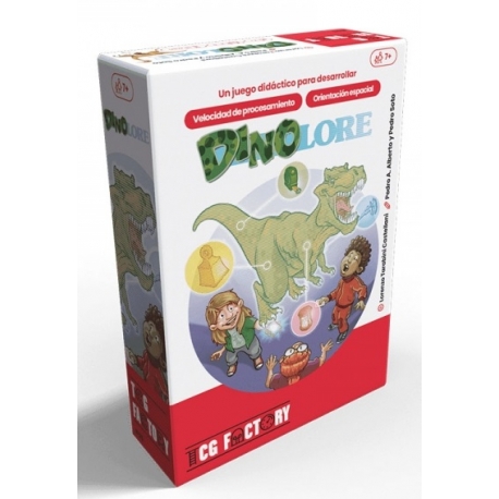 Juego de cartas infantil Dinolore de TCG Factory