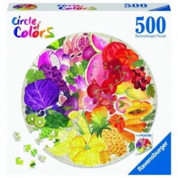 Circle of colors 500 pz: Fruits and Vegetables