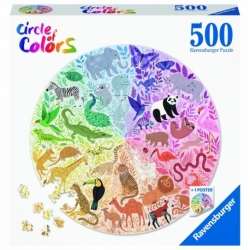 Circle of colors 500 pz: Animales