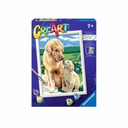 CreArt D - Retriever in the meadow