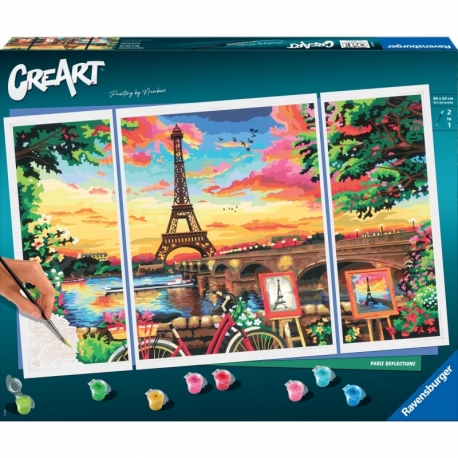 CreArt Premium Tríptico - París