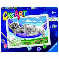 CreArt D Classic - Kittens in the Hammock