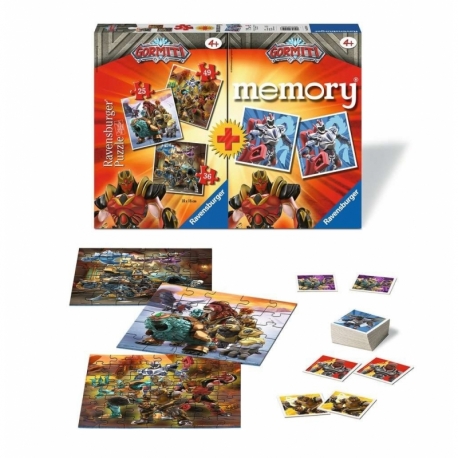 Multipack Memory + 3 Puzzles: Gormiti