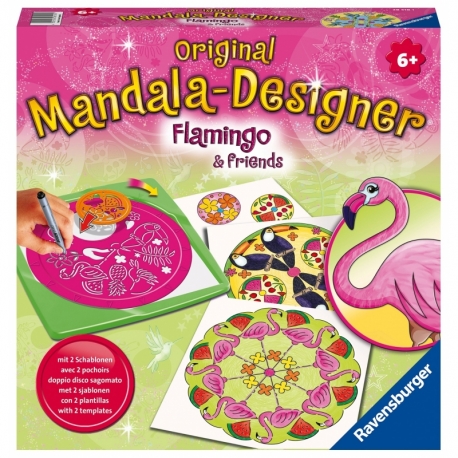 Mandala Midi Flamingo & Friends