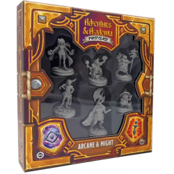 First Class: Arcane & Might Miniatures - Adventures & Academia (Inglés)