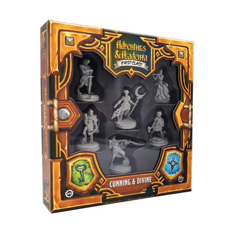 First Class - Cunning & Divine Miniatures - Adventures & Academia (English)