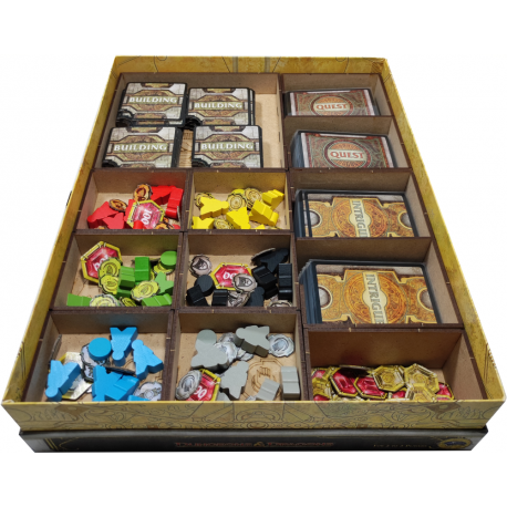 Insert compatible with LORDS OF WATERDEEP (Base + Exp. Scoundrels of Skullport)
