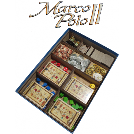 Insert compatible with MARCO POLO II (Base + Expansion: The Caravans)