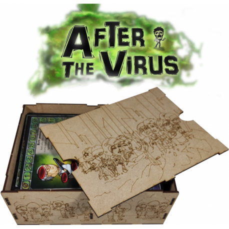 Caja compatible con AFTER THE VIRUS (Base + Exp. La gran helada)