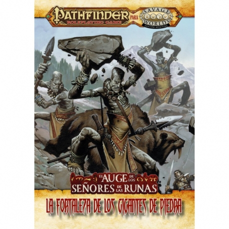 La fortaleza de los gigantes de piedra - El auge de los señores de las runas - Pathfinder - Savage Worlds de HT Publishers