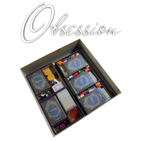 Inserto compatible con OBSESSION (Base + Exp. Upstairs, Downstairs + Exp. Losetas Adicionales + Exp. Wessex)