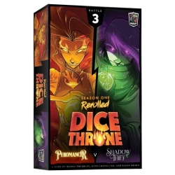 Table game Pyromancer vs Shadow Thief - Dice Throne by Delirium Games