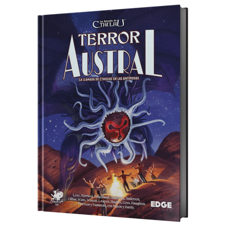 Terror Austral libro de rol de la colección La llamada de Cthulhu JDR