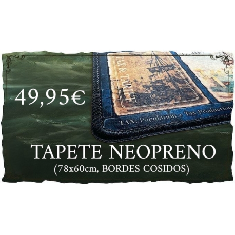 Neoprene Mat for Arrakis Games Mosaic board game