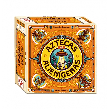 Board game Aztecs vs. Aliens from Mercury Distributions