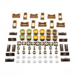 3D Accesories for Upgrade Kit for Woodcraft - 77 Pieces from BGExpansions