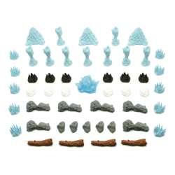 3D Accesories for Nature Pack for Frosthaven - 50 pieces from BGExpansions