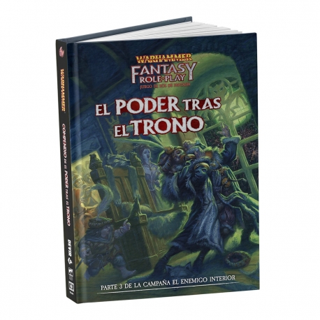 Book Warhammer - The Power behind the Throne (adventure) RPG from Devir