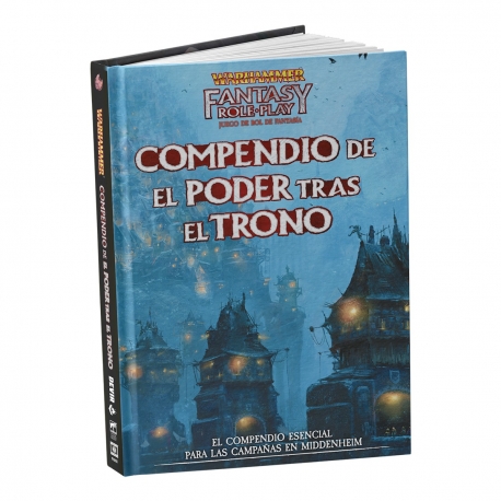 Book Warhammer The Power behind the Throne (compendium) RPG from Devir
