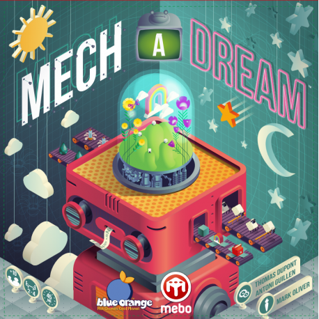 Mech a Dream board game by Mebo Games and Blue Orange