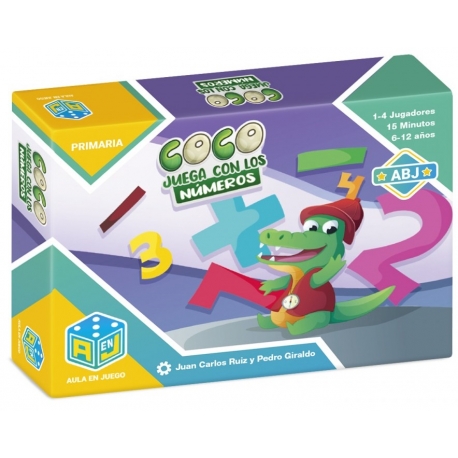 Educational board game Coco plays with numbers by Atomo Games