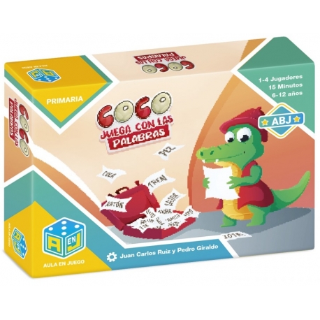 Juego de mesa educativo Coco juega con las palabras de Átomo Games