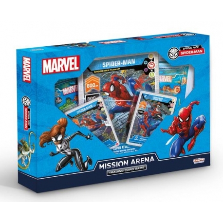 Marvel Mission Arena TCG - Special Pack -SPIDER-MAN- Spider-man / Spider-girl from Cicaboom