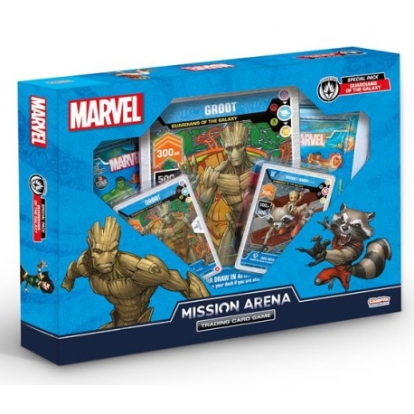 Marvel Mission Arena TCG - Special Pack GUARDIANS OF THE GALAXY- Groot / Rocket from Cicaboom