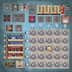Table game Tiny Epic Crimes Game Mat - Retail Packed from Gamelyn Games