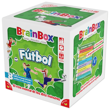 Juego de cartas BrainBox Fútbol de Beezerwizzer Studio