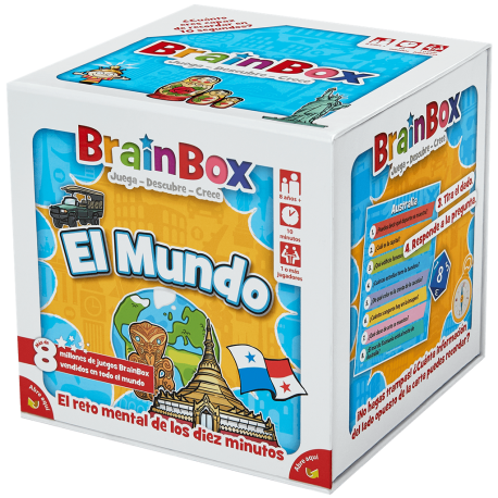 Juego de mesa de memoria BrainBox El mundo de Brain Box