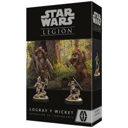 Star Wars Legión: Logray and Wicket Expansion from Atomic Mass Games