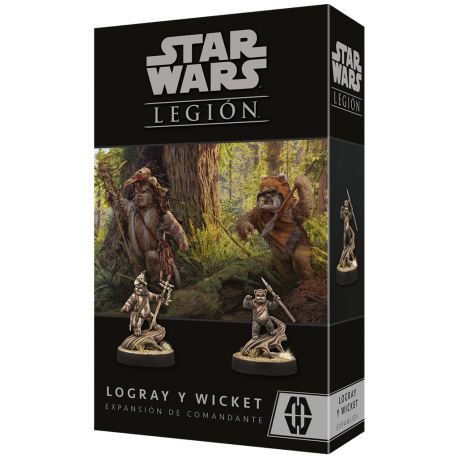 Star Wars Legión: Logray and Wicket Expansion from Atomic Mass Games