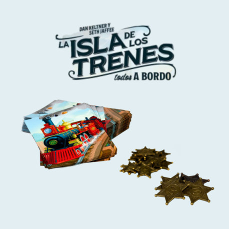 Pack Victory Tokens + Covers - Train Island: All Aboard Maldito Games