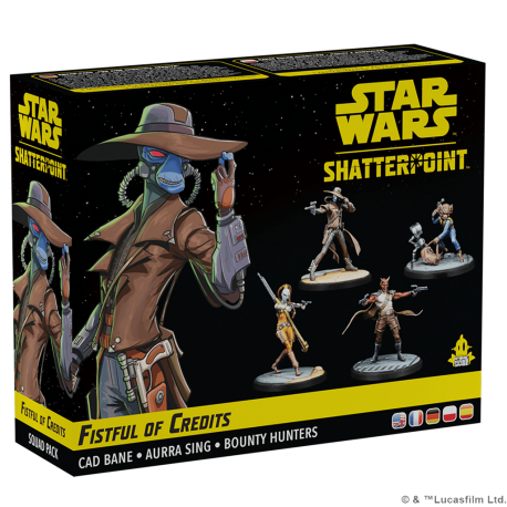 Star Wars: Shatterpoint Por un puñado de créditos Cad Bane Squad Pack (Multi idioma) de Atomic Mass Games