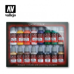 Set de colores básicos Pintura Acrílica de Vallejo