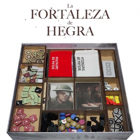 Wooden insert to have all the components of THE FORTRESS OF HEGRA
