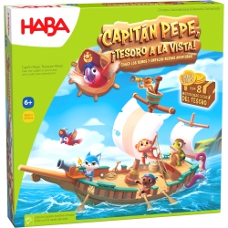 Cooperative Board Game Legacy Captain Pepe, Treasure in Sight! of broad bean