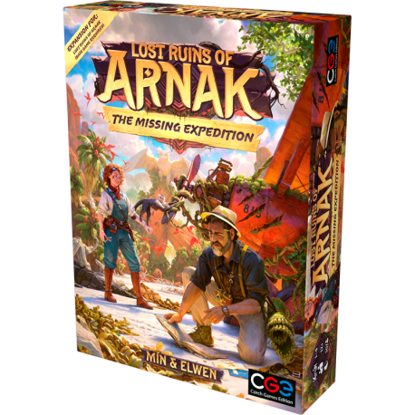 Lost Ruins of Arnak La Expedición Perdida en inglés de Czech Games Edition