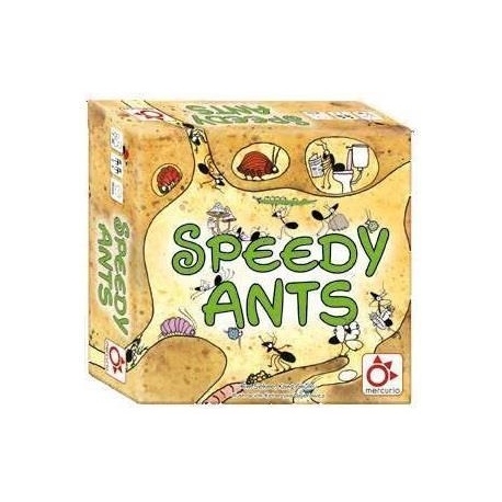 Juego de cartas Speedy Ants de Mercurio Distribuciones