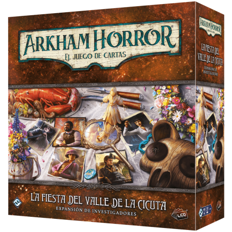 Arkham Horror: The Card Game - The Feast of Hemlock Vale Investigator Expansion (Spanish) from Fantasy Flight Games