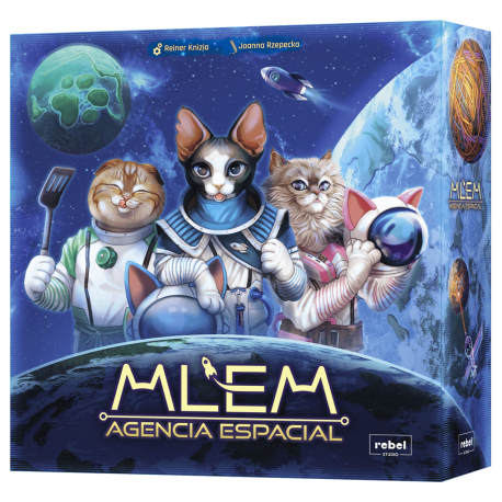 MLEM Space Agency board game by Rebel