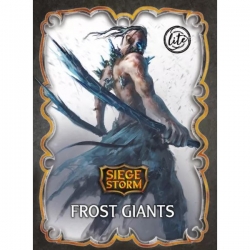 Siege Storm - Frost Giants Mazo de expansión de Ingenio Games